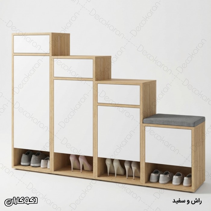 جاکفشی نشیمن دار دکوکاران مدل JKN102