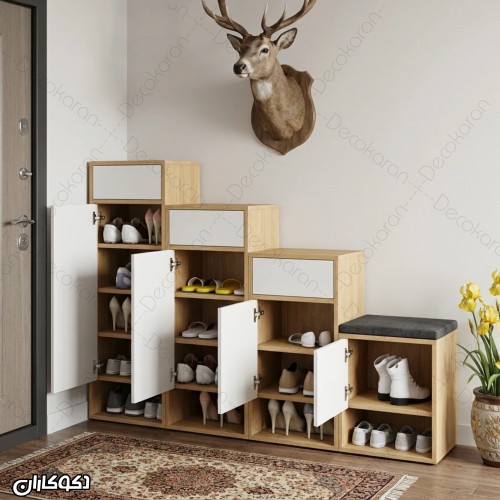 جاکفشی نشیمن دار دکوکاران مدل JKN102