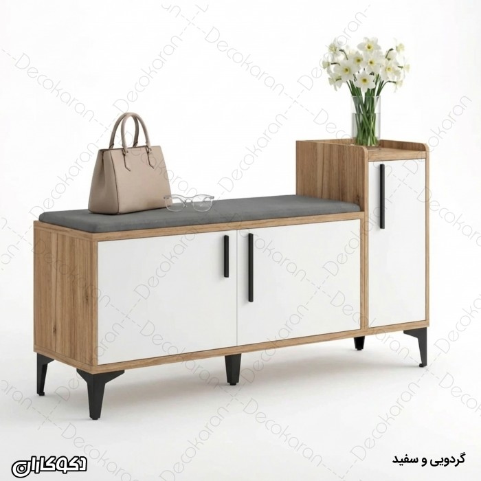 جاکفشی نشیمن‌ دار مدل JKN103 (چند سایز، طراحی مدرن)