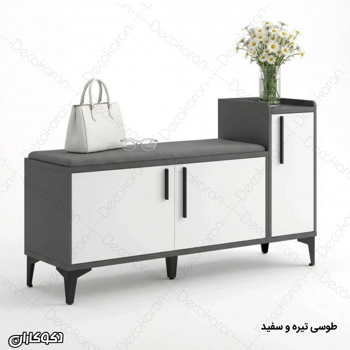 جاکفشی نشیمن‌ دار مدل JKN103 (چند سایز، طراحی مدرن)