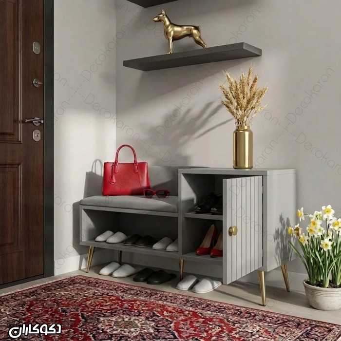 جاکفشی + نشیمن دکوکاران مدل JKN108