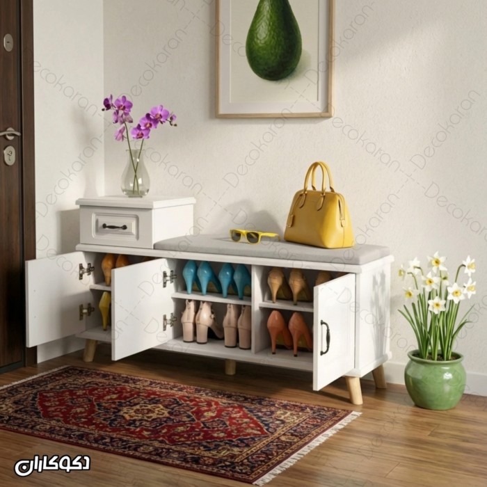 جاکفشی + نشیمن دکوکاران مدل JKN110