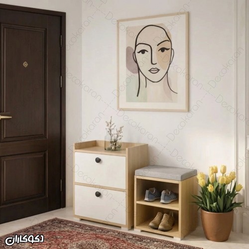 جاکفشی +نشیمن دکوکاران مدل JKN111