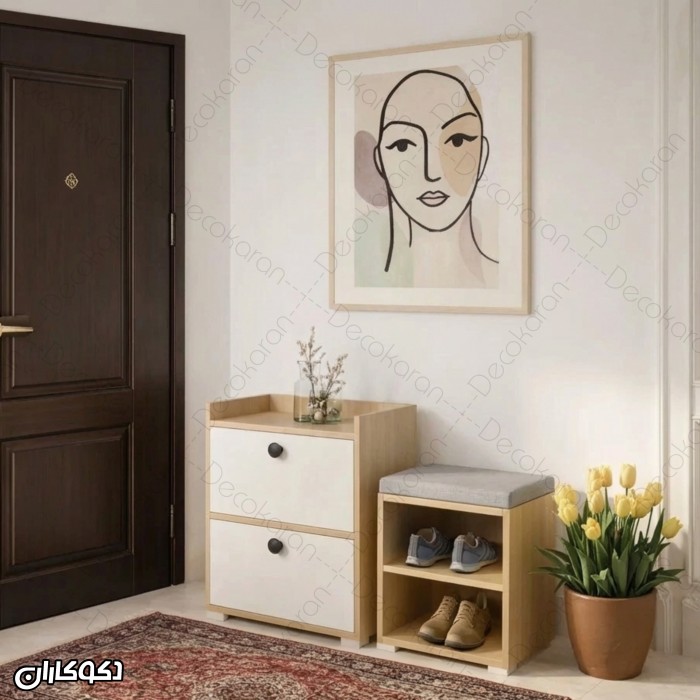 جاکفشی +نشیمن دکوکاران مدل JKN111