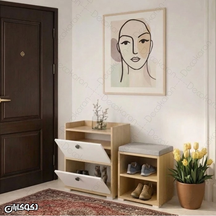 جاکفشی +نشیمن دکوکاران مدل JKN111