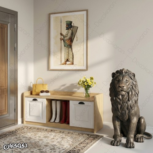 جاکفشی +نشیمن دکوکاران مدل JKN117