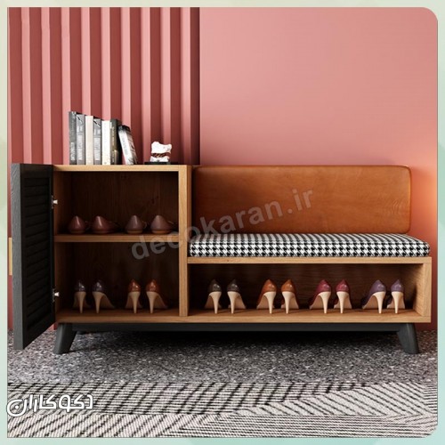 جاکفشی + نشیمن دکوکاران مدل JK122