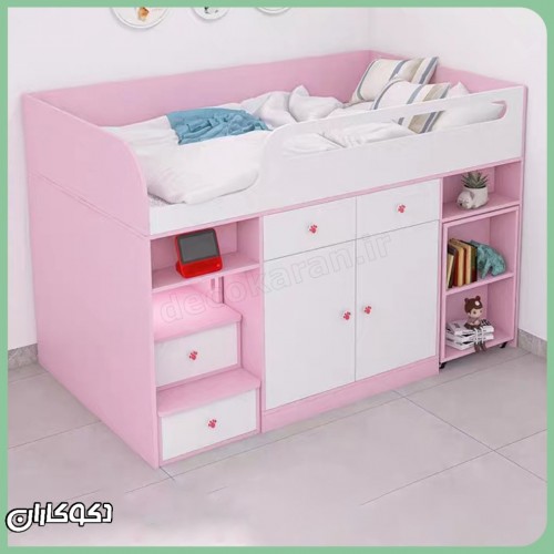 تختخواب پلاس کودک دکوکاران مدل CT103