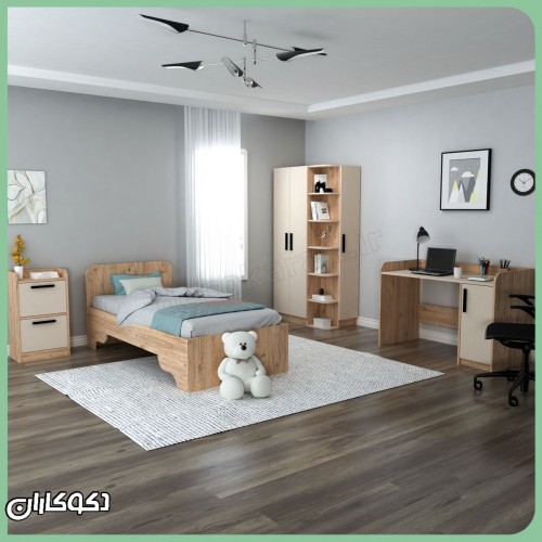 سرویس خواب نوجوان دکوکاران مدل SVN109