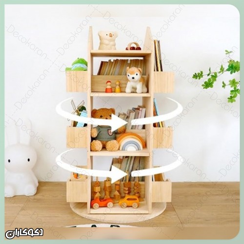 کتابخانه گردان کودک دکوکاران مدل KC102