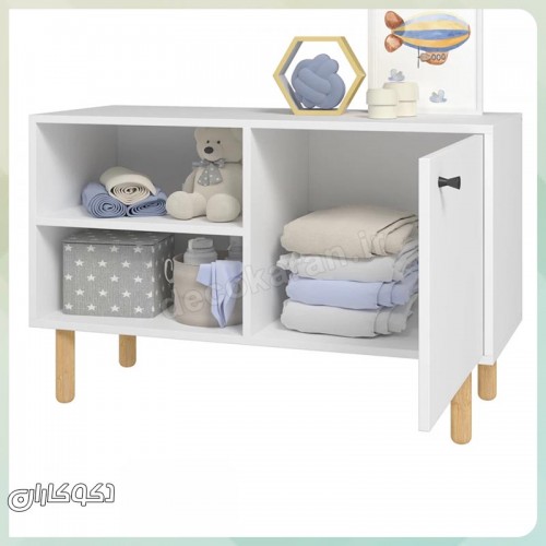 شلف زمینی اتاق کودک و نوزاد دکوکاران مدل Sn100	