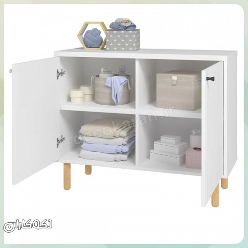شلف زمینی اتاق کودک و نوزاد دکوکاران مدل Sn102