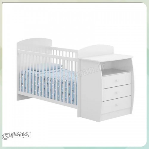 تخت نوزاد پلاس دکوکاران مدل tn101