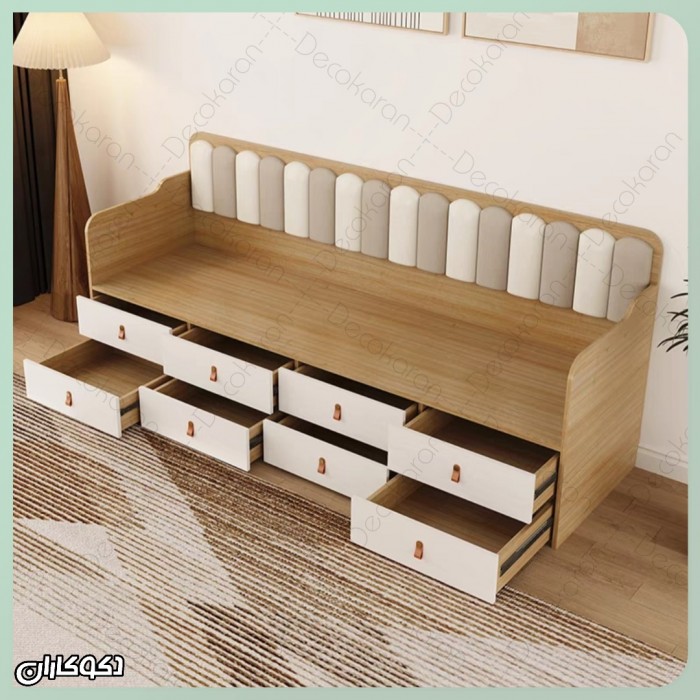 کاناپه کشودار چندمنظوره دکوکاران 