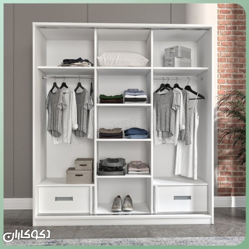 کمد ریلی دکوکاران مدل KR121 کمد ریلی دکوکاران مدل KR121