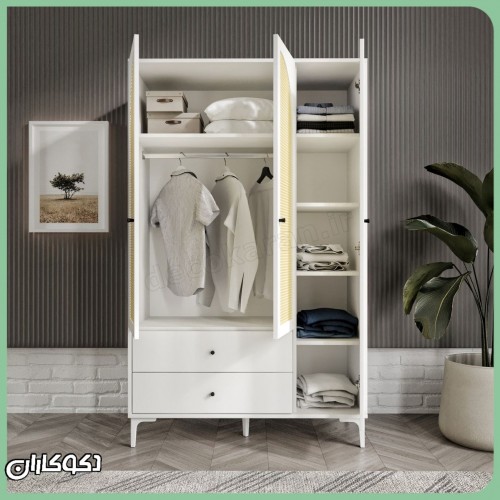 کمد لباس حصیری دکوکاران مدل KL168