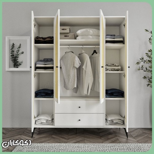 کمد لباس حصیری دکوکاران مدل KL166