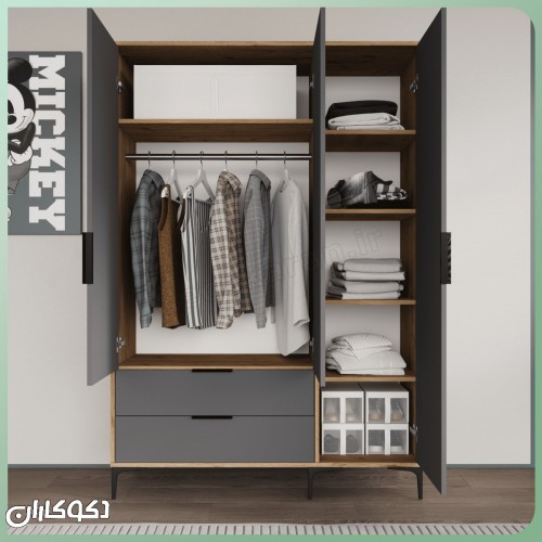 کمد لباس دکوکاران مدل KL154