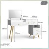 میز آرایش دکوکاران مدل MZ114 | میز آرایش MDF ضد خش و ضد لک