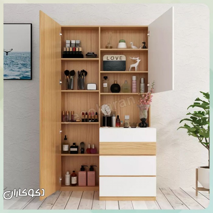 میز آرایش مدل MZ116 دکوکاران | طراحی مدرن و کیفیت بالا برای زیبایی منزل شما