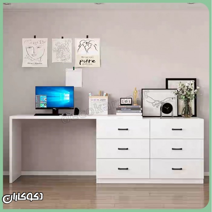 میز آرایش متحرک دکوکاران مدل MZ126