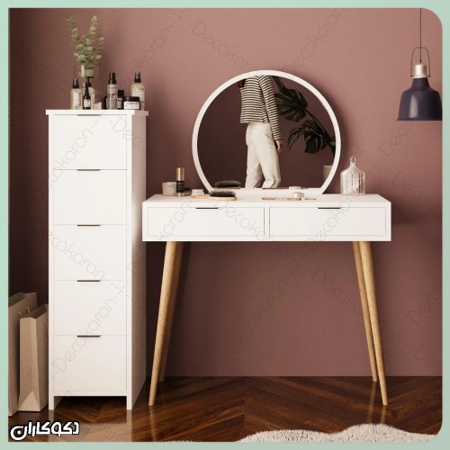 میز آرایش+درآور دکوکاران مدل MZ180