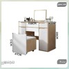 میز آرایش مدل MZ124 دکوکاران | میز آرایش MDF ضد خش و ضد لک با طراحی مدرن و آپشن‌های سفارشی