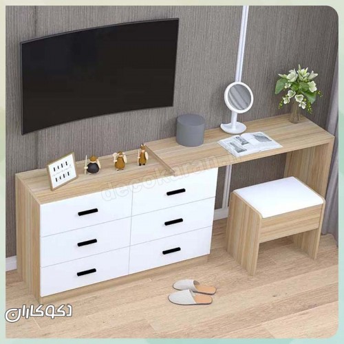 میز آرایش متحرک دکوکاران مدل MZ126