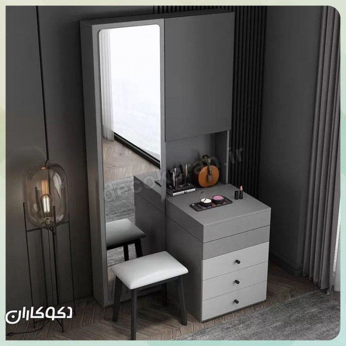 میز آرایش مدل MZ120 دکوکاران | ترکیب بی‌نظیر دوام و طراحی مدرن