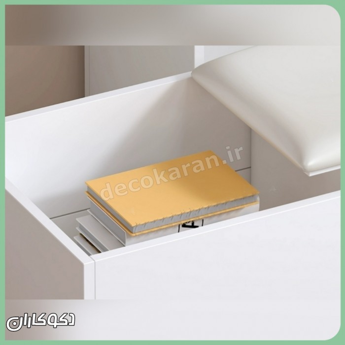 میز آرایش متحرک مدل mz144 دکوکاران؛ ترکیب نظم، مدرنیته و شخصی‌سازی