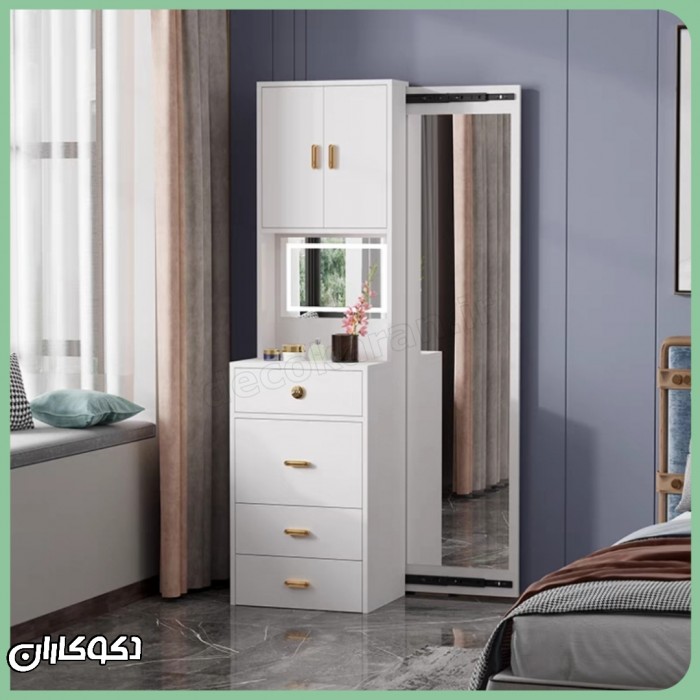 میز آرایش مدل mz147 دکوکاران – ترکیب کیفیت، کاربری و طراحی سفارشی