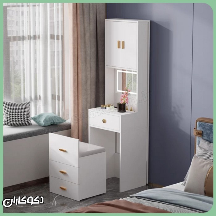 میز آرایش مدل mz147 دکوکاران – ترکیب کیفیت، کاربری و طراحی سفارشی