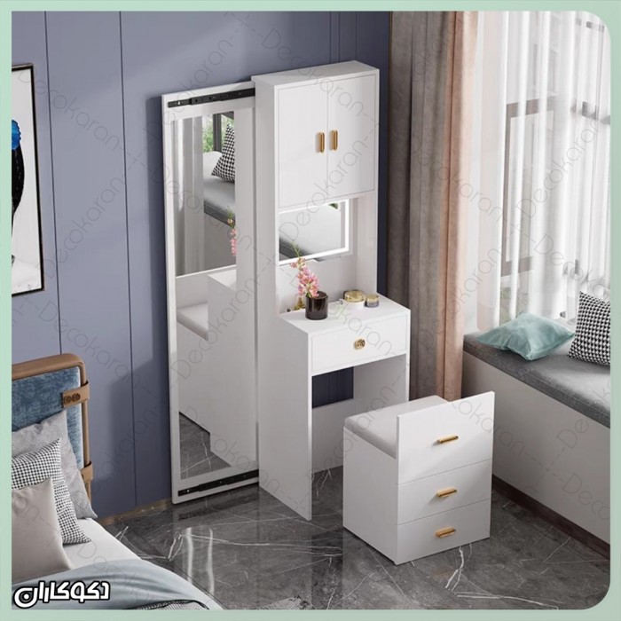 میز آرایش مدل mz147 دکوکاران – ترکیب کیفیت، کاربری و طراحی سفارشی