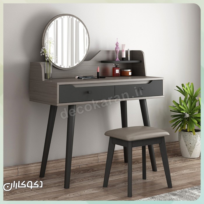میز آرایش مدل MZ138 دکوکاران – ترکیب طراحی مدرن با کیفیت ممتاز MDF ضد خش