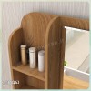 میز آرایش مدل MZ132 دکوکاران | میز آرایش MDF ضد خش، کشوی ریلی، پاف اسفنجی