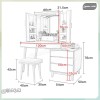 میز آرایش متحرک دکوکاران مدل MZ134