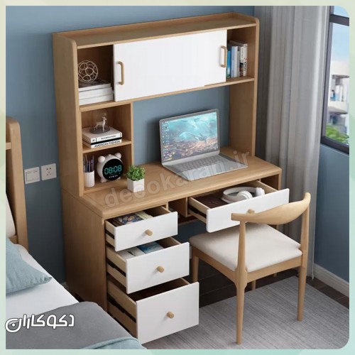میزتحریر کتابخانه‌دار دکوکاران مدل MTK112