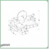 میز آرایش دیواری دکوکاران مدل MZ162