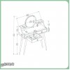 میز آرایش دکوکاران مدل MZ163