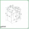 میز آرایش دکوکاران مدل MZ164