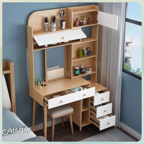 میز آرایش متحرک دکوکاران مدل MZ106