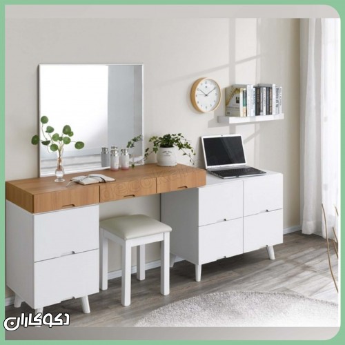 میز آرایش متحرک دکوکاران مدل MZ153