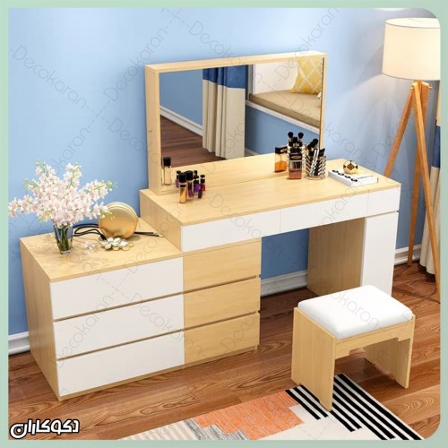 میز آرایش متحرک دکوکاران مدل MZ158