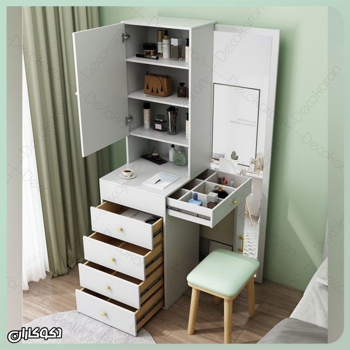 میز آرایش MZ170: راهنمای جامع انتخاب، چیدمان و خرید | دکوکاران