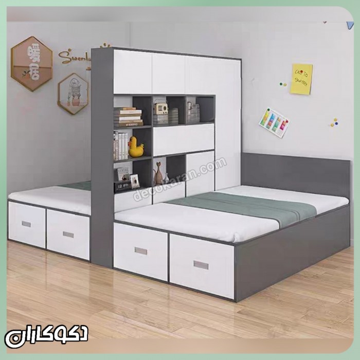  تخت خواب دوقلو مدل TK121 