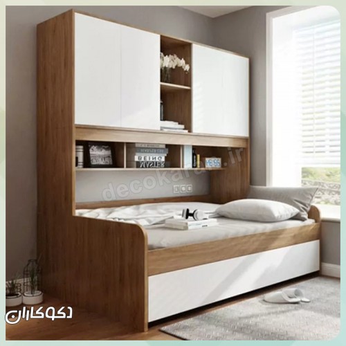 تخت کمد دار دکوکاران مدل Tk103