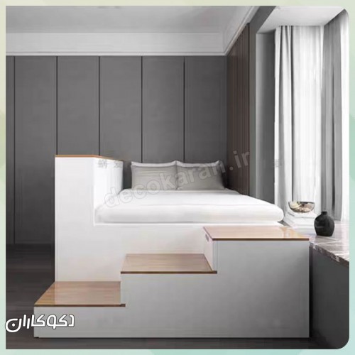 تخت کمد دار دکوکاران مدل Tk101