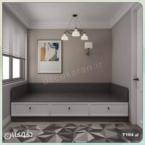 تخت خواب دکوکاران مدل T104