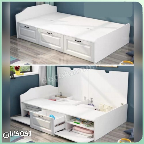 تختخواب دکوکاران مدل T122 تختخواب دکوکاران مدل T122