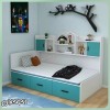 تخت خواب کتابخانه دار مدل T146